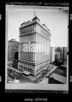 Book-Cadillac Hotel, Detroit, Mich., Title devised by cataloger., Detroit Publishing Co. no. K 3308., Gift; State Historical Society of Colorado; 1949,  Hotels. , United States, Michigan, Detroit. Stock Photo