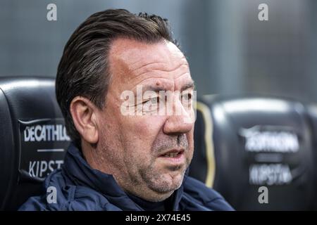 BREDA - NAC Breda coach Jean-Paul van Gastel during the play-offs ...