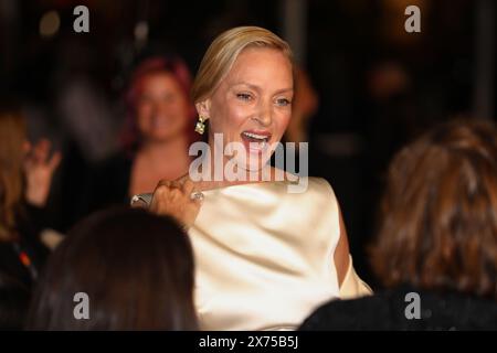 May 17, 2024, Cannes, Cote D'azur, France: 'Oh, Canada' Premiere screening at the 77th Annual Cannes Film Festival at Palais des Festivals in Cannes, France (Credit Image: © Mickael Chavet/ZUMA Press Wire) EDITORIAL USAGE ONLY! Not for Commercial USAGE! Stock Photo