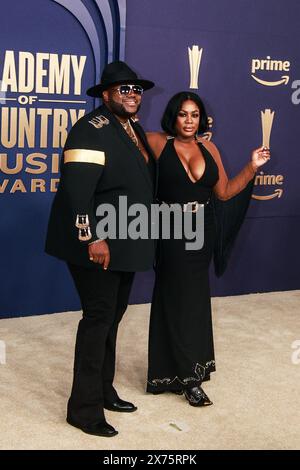 The War And Treaty - Michael Trotter Jr, Tanya Trotter attends the 59th Academy of Country Music Awards at Omni Frisco Hotel at The Star on May 16, 2024 in Frisco, Texas. Photo: Ozzie B/imageSPACE/MediaPunch Stock Photo