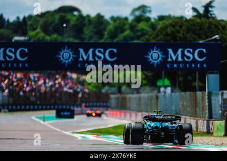 Imola, Italy. 17th May, 2024. Fernando Alonso, Aston Martin Aramco, during the Free Practice 1 of the Formula 1 Emilia Romagna Grand Prix, Italy. (Photo by Daniele Marangoni/Sipa USA) Credit: Sipa USA/Alamy Live News Stock Photo