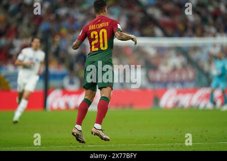 Lusail, Qatar. 28th November 2022. Joao Cancelo in action during the match between Portugal vs. Uruguay, Group H, Fifa World Cup Qatar 2022. Stock Photo