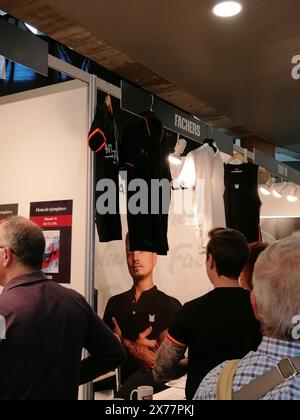 Madrid, Spagna. 18th May, 2024. Stand alla convention di Vox ed Ecr Europa Viva 24 a Madrid, Spagna Sabato 18 maggio 2024 Credit: LaPresse/Alamy Live News Stock Photo