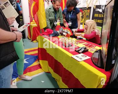 Madrid, Spagna. 18th May, 2024. Stand alla convention di Vox ed Ecr Europa Viva 24 a Madrid, Spagna Sabato 18 maggio 2024 Credit: LaPresse/Alamy Live News Stock Photo