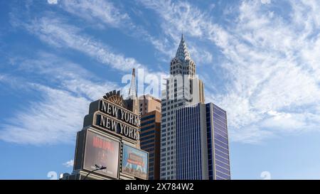 New York-New York Hotel and Casino in Las Vegas, NV, USA Stock Photo