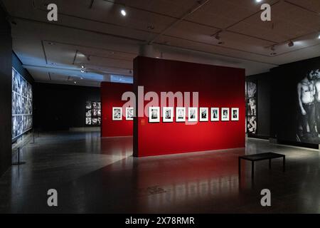 Anders Petersen 'City Diary' 2024 exhibition at the Hasselblad Center, Gothenburg Museum of Art, Gothenburg, Sweden Stock Photo