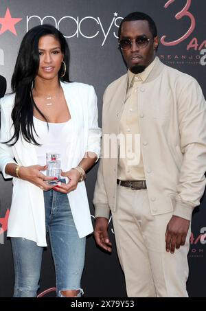 NEW YORK, NY - MAY 06: Cassie Ventura and Sean 'Diddy' Combs attend 3AM Frangrance Launch at Macy's Herald Square on May 6, 2015 in New York City. Credit: Diego Corredor/MediaPunch Stock Photo