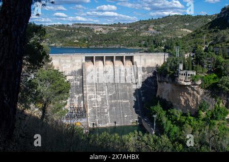 Entrepeñas hydroelectric dam Stock Photo