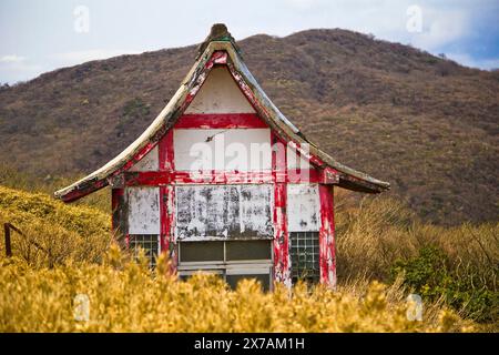 Mototsumiya shrine at komagatake mountain in Hakone town, Kanagawa, Japan. Stock Photo