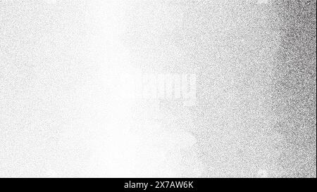 Grain noise grunge vector texture. Vector grain noise texture in stipple dotwork style. Stock Vector
