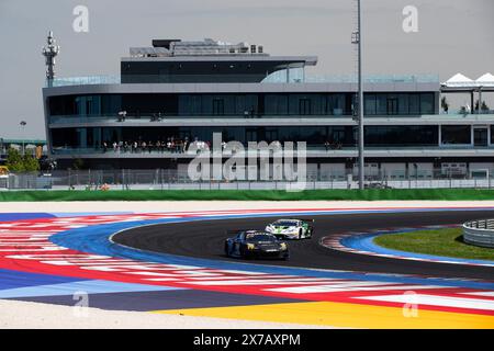 Misano Adriatico, Italie. 18th May, 2024. during the 3rd round of the 2024 GT World Challenge Sprint Cup on the Misano World Circuit Marco Simoncelli, from May 17 to 19, 2024 in Misano Adriatico, Italy - Photo Damien Doumergue/DPPI Credit: DPPI Media/Alamy Live News Stock Photo