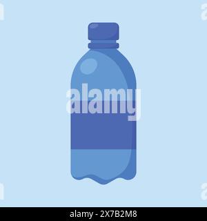 Water Bottles Icon Vector. Water Bottles icon illustrations. water gallon flat bottle Stock Vector