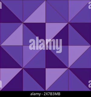 Square tiles with triangular elements 5 Stock Photo