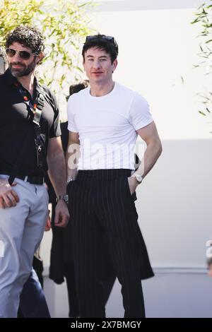 Cannes, France. 17th May, 2024. Barry Keoghan is arriving at the photocall of Bird during the 77th Festival de Cannes in Cannes, France, on May 17, 2024 (Photo by Alessandro Bremec/NurPhoto). Credit: NurPhoto SRL/Alamy Live News Stock Photo