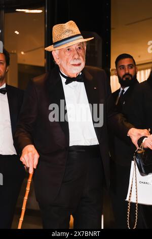 A photo of Francis Ford Coppola seen in the hall of Supercinema.during