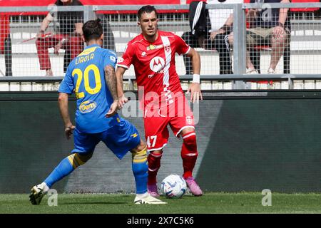 Monza Brianza, Italia. 19th May, 2024. Monza Dany Mota during the Serie A soccer match between Monza and Frosinone at the Stadio U-Power Stadium Sunday, May 19, 2024. Sport - Soccer . (Alberto Mariani/Lapresse) Credit: LaPresse/Alamy Live News Stock Photo