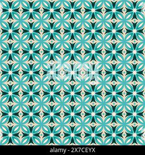 Seamless geometric arabesque oriental pattern. tile pattern Stock Vector