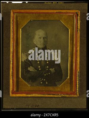 A half-length portrait of Brigadier General George Cadwalader, an ...