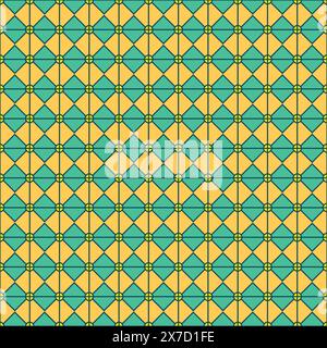 Seamless abstract geometric pattern. Vector Illustration. wallpaper vector Stock Vector