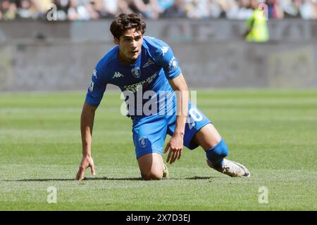 Udine, Italia. 19th May, 2024. Empoli's Matteo Cancellieri during the Serie A soccer match between Udinese and Empoli at the Bluenergy Stadium in Udine, north east Italy - Sunday, May 19, 2024. Sport - Soccer (Photo by Andrea Bressanutti/Lapresse) Credit: LaPresse/Alamy Live News Stock Photo