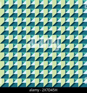 Seamless abstract geometric decorative background Stock Vector