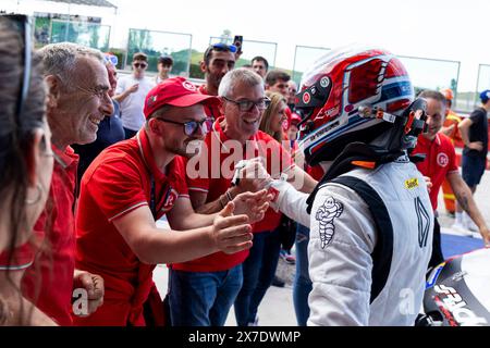 Misano Adriatico, Italie. 18th May, 2024. TORELLI Gabriele (ita), Rangoni Corse, Clio Cup V, portrait during the 4th round of the Clio Cup Series 2024, from May 17 to 19, 2024 on the Misano World Circuit Marco Simoncelli, in Misano Adriatico, Italy - Photo Damien Doumergue/DPPI Credit: DPPI Media/Alamy Live News Stock Photo