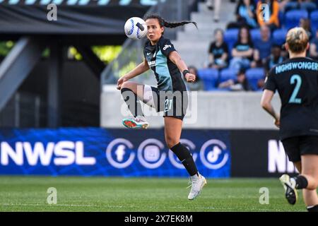 Harrison, United States. 19th May, 2024. Harrison, United States, May 19, 2024: Sam Hiatt (21 Gotham FC) during the National Women's Soccer League match between Gotham FC and Chicago Red Stars at Red Bull Arena in Harrison, NJ United States (EDITORIAL USAGE ONLY). (Rebekah Wynkoop/SPP) Credit: SPP Sport Press Photo. /Alamy Live News Stock Photo