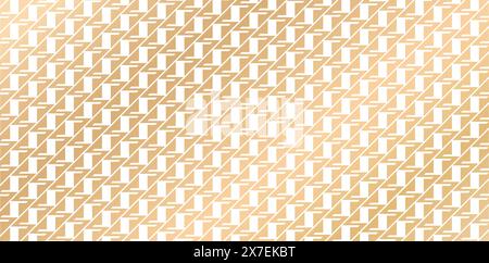 geometrical seamless pattern golden colors isolated white backgrounds for abstract illustration wallpaper, fabric, textile, book cover, wrapping paper Stock Vector