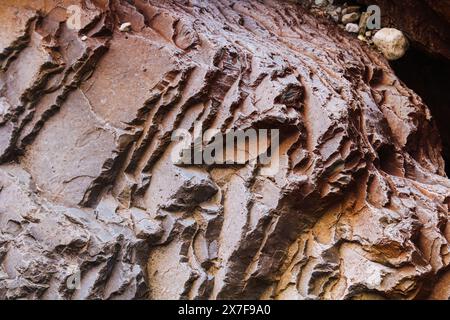 background stone texture decorative ornament and cement plaster. Stock Photo
