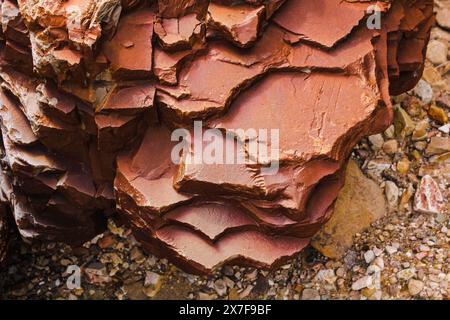 background stone texture decorative ornament and cement plaster. Stock Photo