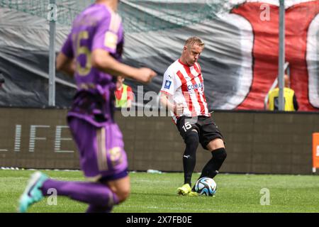 Krakow, Poland. 19th May, 2024. 05.19.2024 Krakow (Cracow) Poland, Football, PKO BP Ekstraklasa (Polish top league - first level), Sezon (Season) 2023/2024, Cracovia - Rakow Czestochowa op: Kamil Glik Credit: Konrad Swierad/Alamy Live News Stock Photo