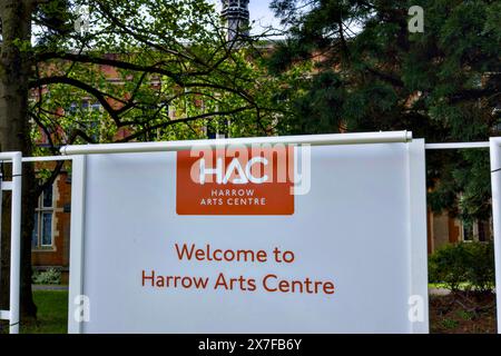 Harrow Arts Centre, Uxbridge Road, Hatch End, Borough of Harrow, London, England, UK Stock Photo