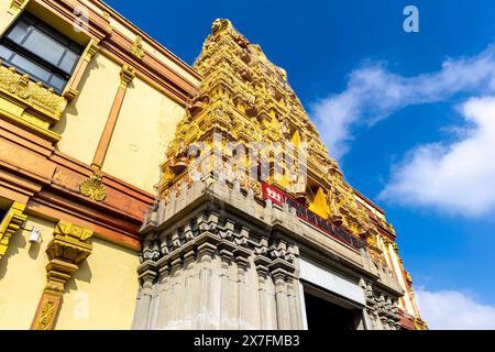 Exterior of Sri Mahalakshmi Temple in East Ham, London, England Stock Photo