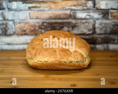 Bread, baking bread, baked, loaf, loaf of bread, homemade, recipe Stock Photo