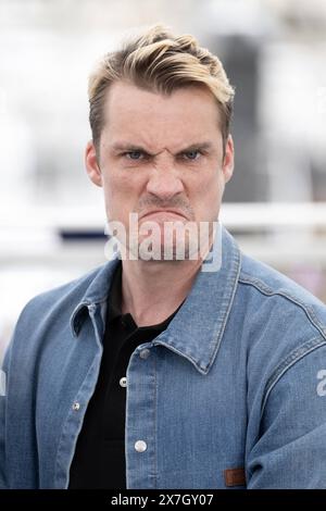 Cannes, France. 20th May, 2024. Pierre Lottin attends the En Fanfare (The Marching Band) Photocall at the 77th annual Cannes Film Festival at Palais des Festivals on May 20, 2024 in Cannes, France.Photo by David NIVIERE ABACAPRESS.COM Credit: Abaca Press/Alamy Live News Stock Photo