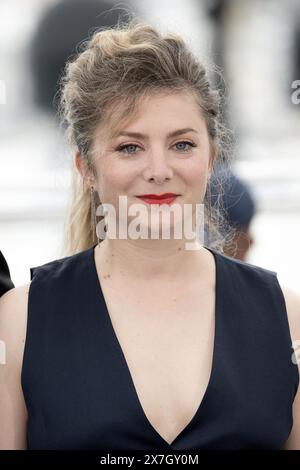 Cannes, France. 20th May, 2024. Sarah Suco attends the En Fanfare (The Marching Band) Photocall at the 77th annual Cannes Film Festival at Palais des Festivals on May 20, 2024 in Cannes, France.Photo by David NIVIERE ABACAPRESS.COM Credit: Abaca Press/Alamy Live News Stock Photo