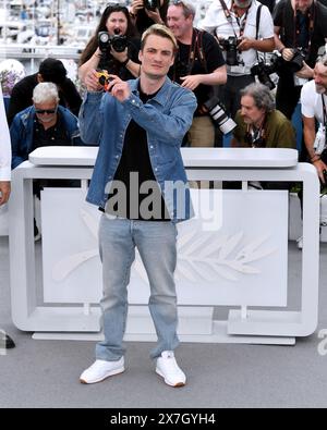 Cannes, France. 20th May, 2024. Cannes, 77th Cannes Film Festival 2024 Photocall film 'En Fanfare' (The Marching Band) In the photo: Pierre Lottin Credit: Independent Photo Agency/Alamy Live News Stock Photo