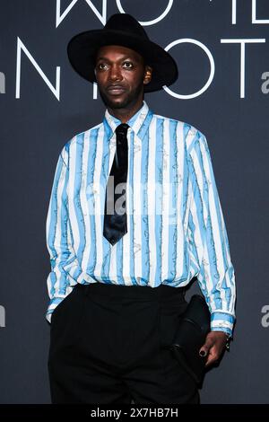 Cannes, France. 19th May, 2024. BALOJI arrives at the 2024 KERING Women In Motion Awards and Cannes Film festival Presidential dinner during the 77th Festival de Cannes. Picture by Julie Edwards./Alamy Live News Stock Photo