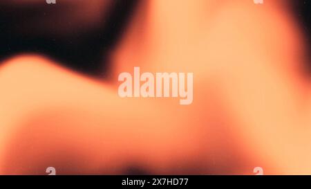 Abstract retro grunge decorative relief with film dust texture and fire colors. Rough colored illustration background. Stock Photo