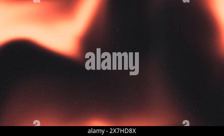 Abstract retro grunge decorative relief with film dust texture and fire colors. Rough colored illustration background. Stock Photo