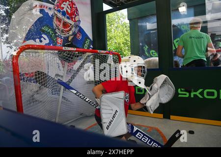 Ostrava, Czech Republic. 20th May, 2024. A part of the Official Fan Zone is seen during the 2024 IIHF World Championship, in Ostrava, Czech Republic, on May 20, 2024. Credit: Jaroslav Ozana/CTK Photo/Alamy Live News Stock Photo