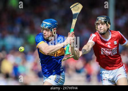 May 19th, 2024, Thurles, Ireland - Munster Senior Hurling Championship: Tipperary 1-21 - Cork 4-30. Stock Photo