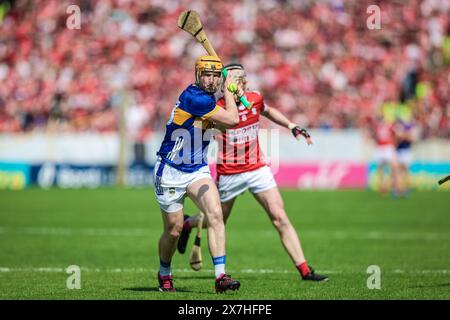 May 19th, 2024, Thurles, Ireland - Munster Senior Hurling Championship: Tipperary 1-21 - Cork 4-30. Stock Photo