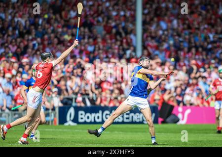 May 19th, 2024, Thurles, Ireland - Munster Senior Hurling Championship: Tipperary 1-21 - Cork 4-30. Stock Photo