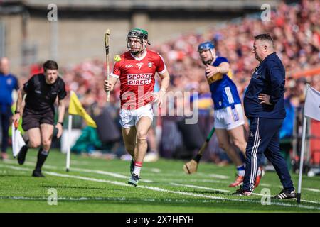 May 19th, 2024, Thurles, Ireland - Munster Senior Hurling Championship: Tipperary 1-21 - Cork 4-30. Stock Photo