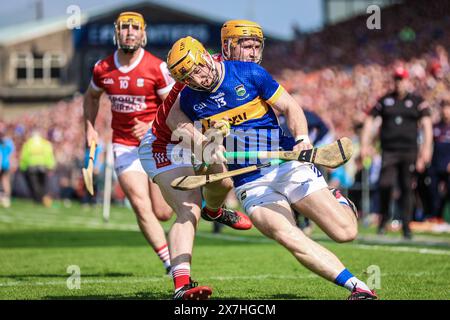 May 19th, 2024, Thurles, Ireland - Munster Senior Hurling Championship: Tipperary 1-21 - Cork 4-30. Stock Photo