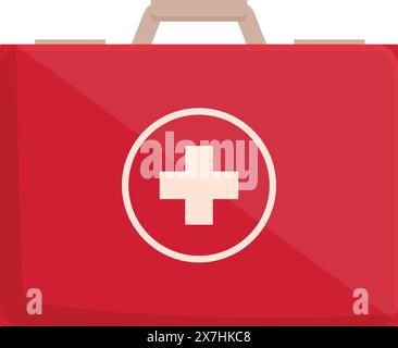 First aid readiness with medical kit and heartbeat for World Red Cross ...