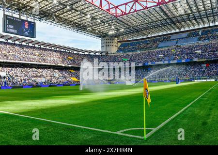 Milano, Italy. 19th May, 2024. The Giuseppe Meazza seen before the Serie A match between Inter and Lazio in Milano. (Photo Credit: Gonzales Photo/Alamy Live News Stock Photo