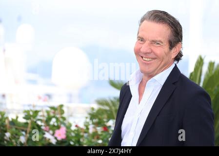 Cannes, France. 20th May, 2024. Dennis Quaid attends the 'The Substance' Photocall at the 77th annual Cannes Film Festival at Palais des Festivals on May 20, 2024 in Cannes, France. Photo: DGP/imageSPACE Credit: Imagespace/Alamy Live News Stock Photo