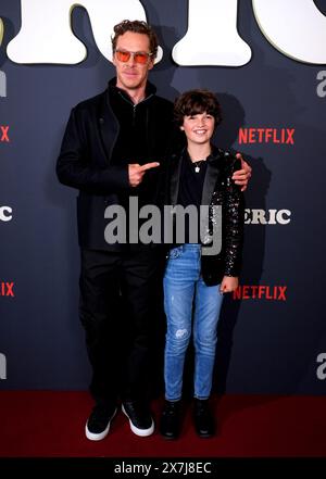 Ivan Howe Eric Ivan Howe attending the UK premiere of the Netflix series Eric, at the ...